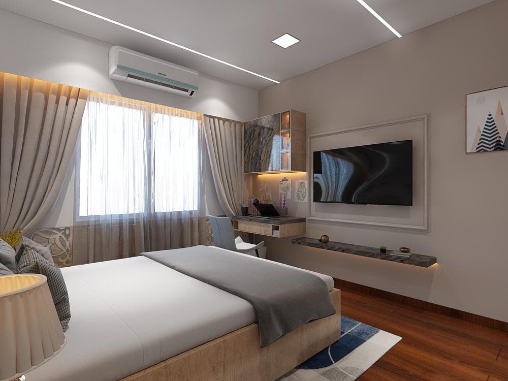 Bed and wardrobe design - Image 29