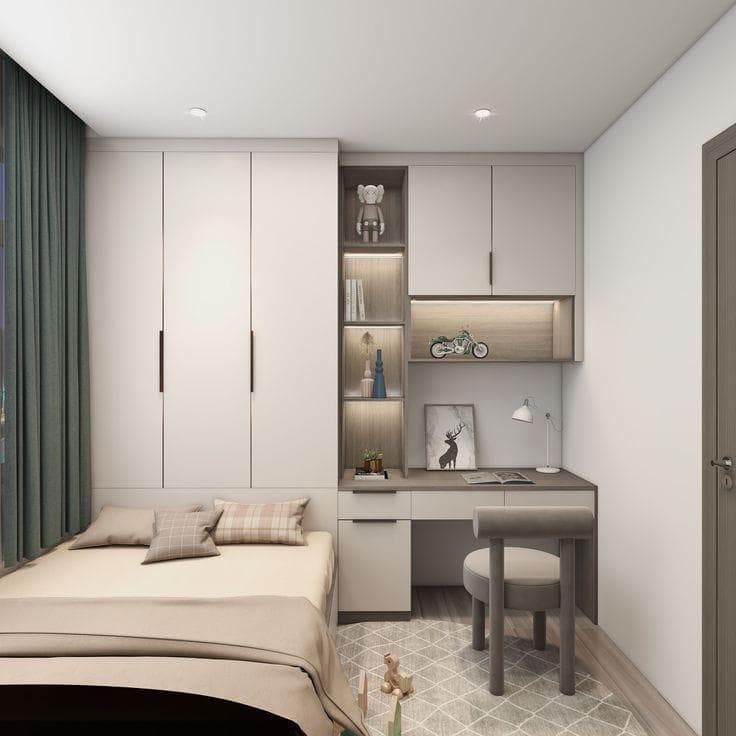 Bed and wardrobe design - Image 32