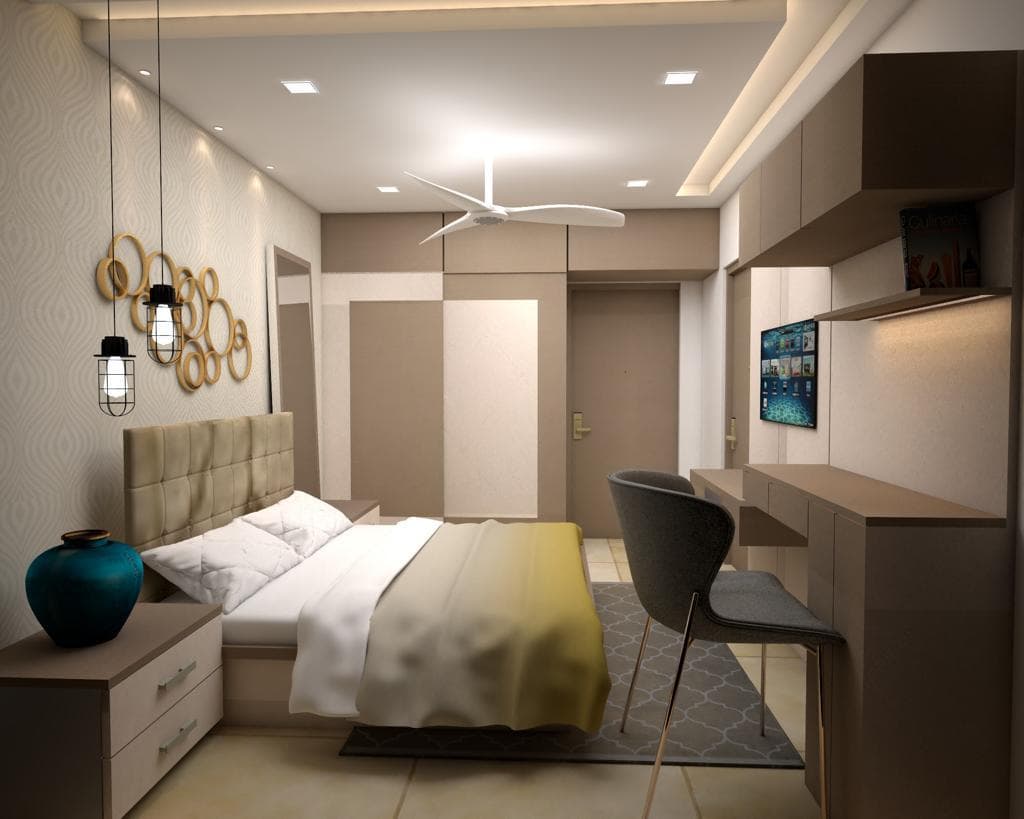 Bed and wardrobe design - Image 36
