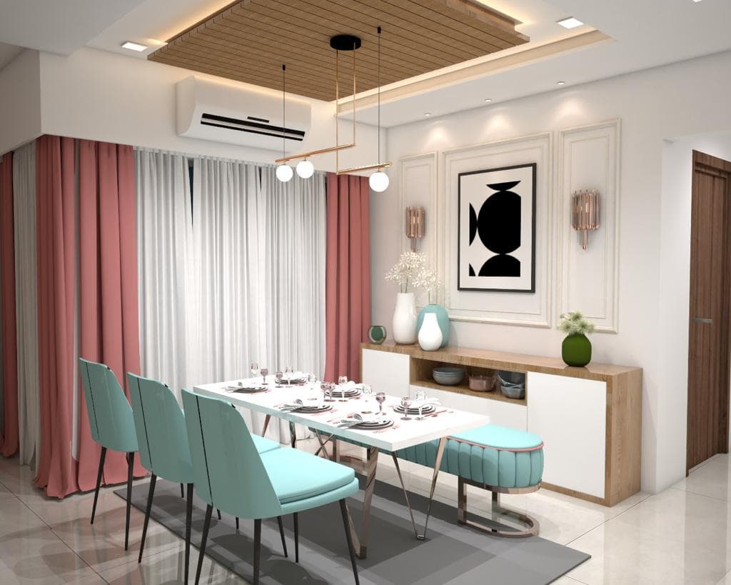 Sofa, crockery unit and dinning table - Image 5