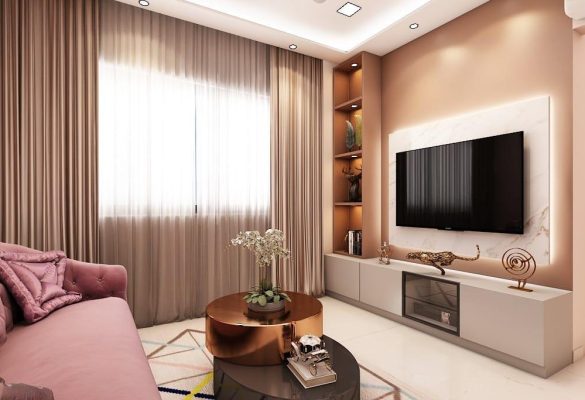 Luxury design for tv unit